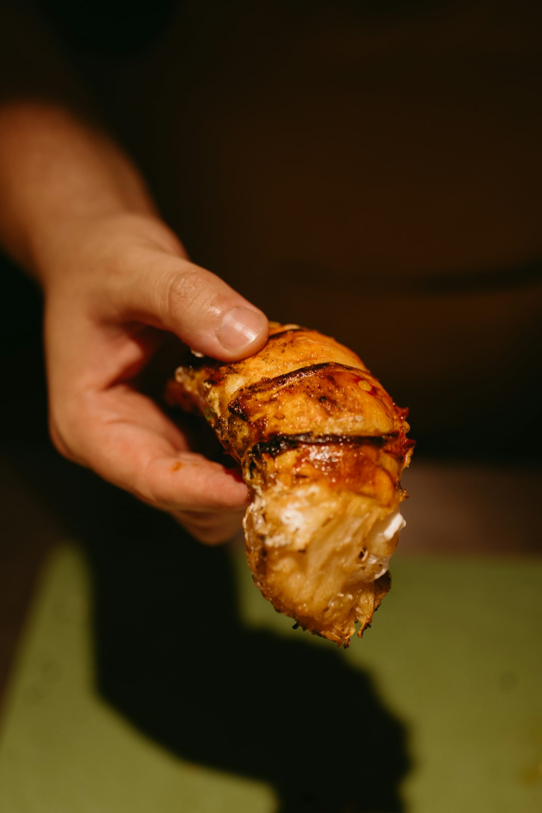 Japanese honesuki boning knife for poultry and meat preparation