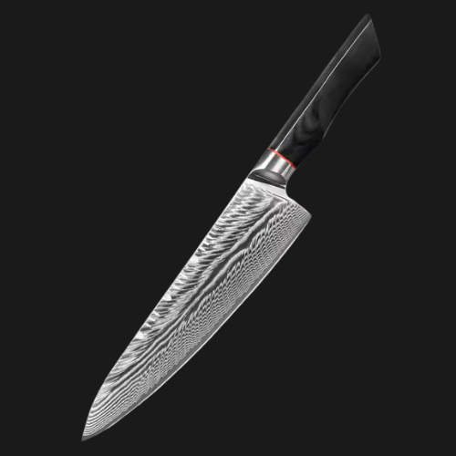 Extra Sharp G10 Handle Damascus Steel Kitchen Knives