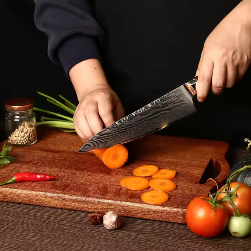 Extra sharp Japanese Damascus Knife